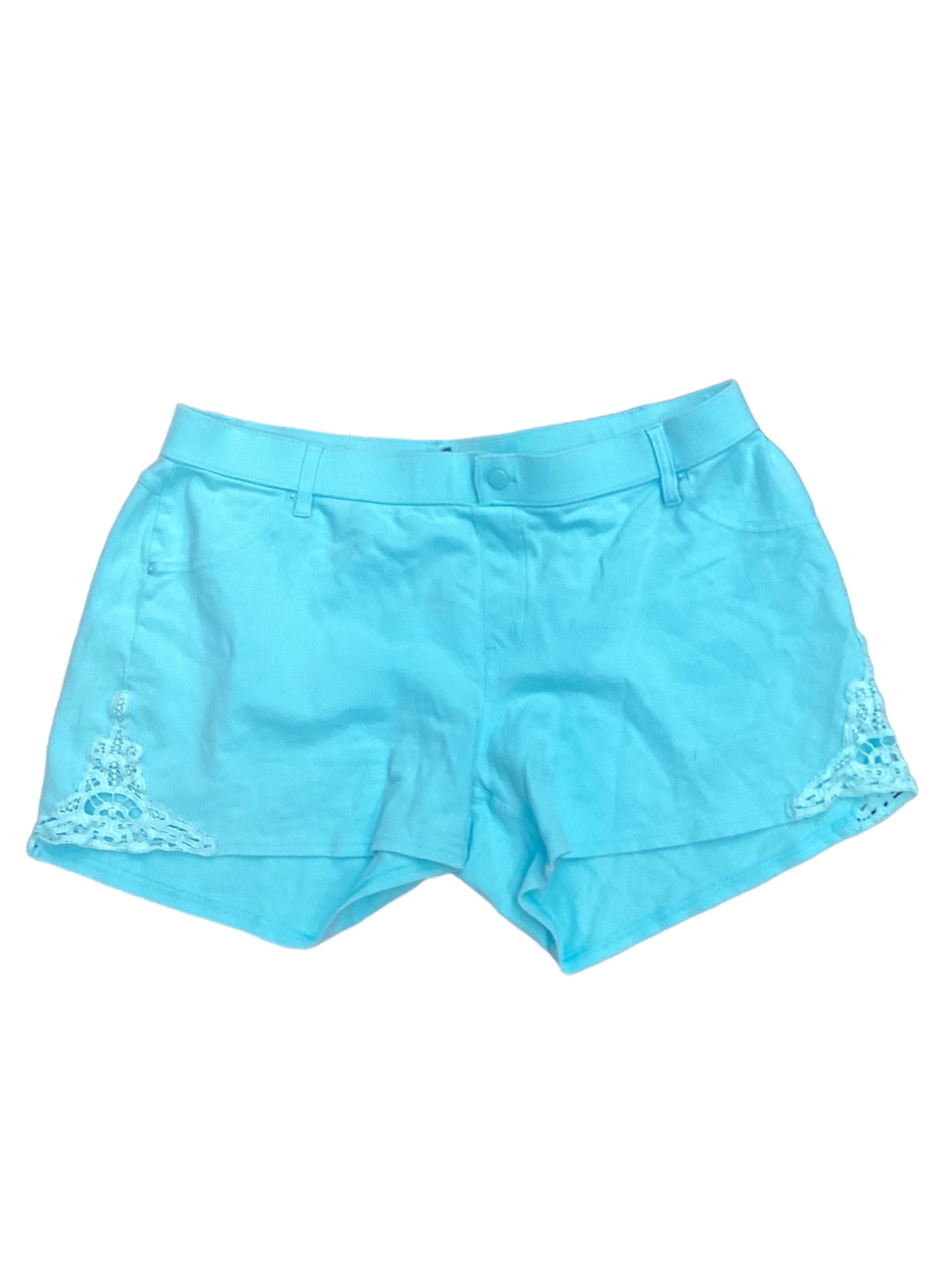 Teal Shorts Hue, Size Xl