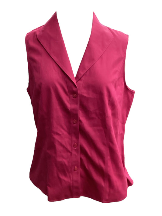 Pink Top Sleeveless Jones New York, Size 14