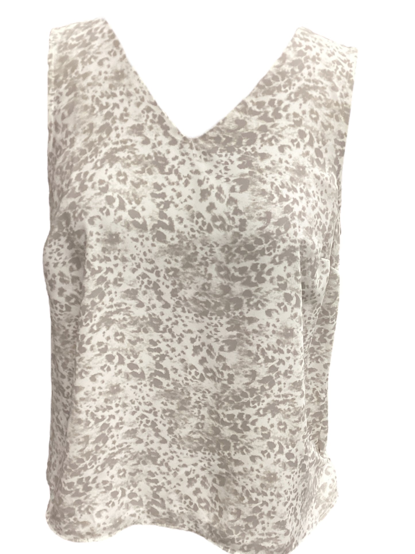 Animal Print Top Sleeveless Nine West, Size S