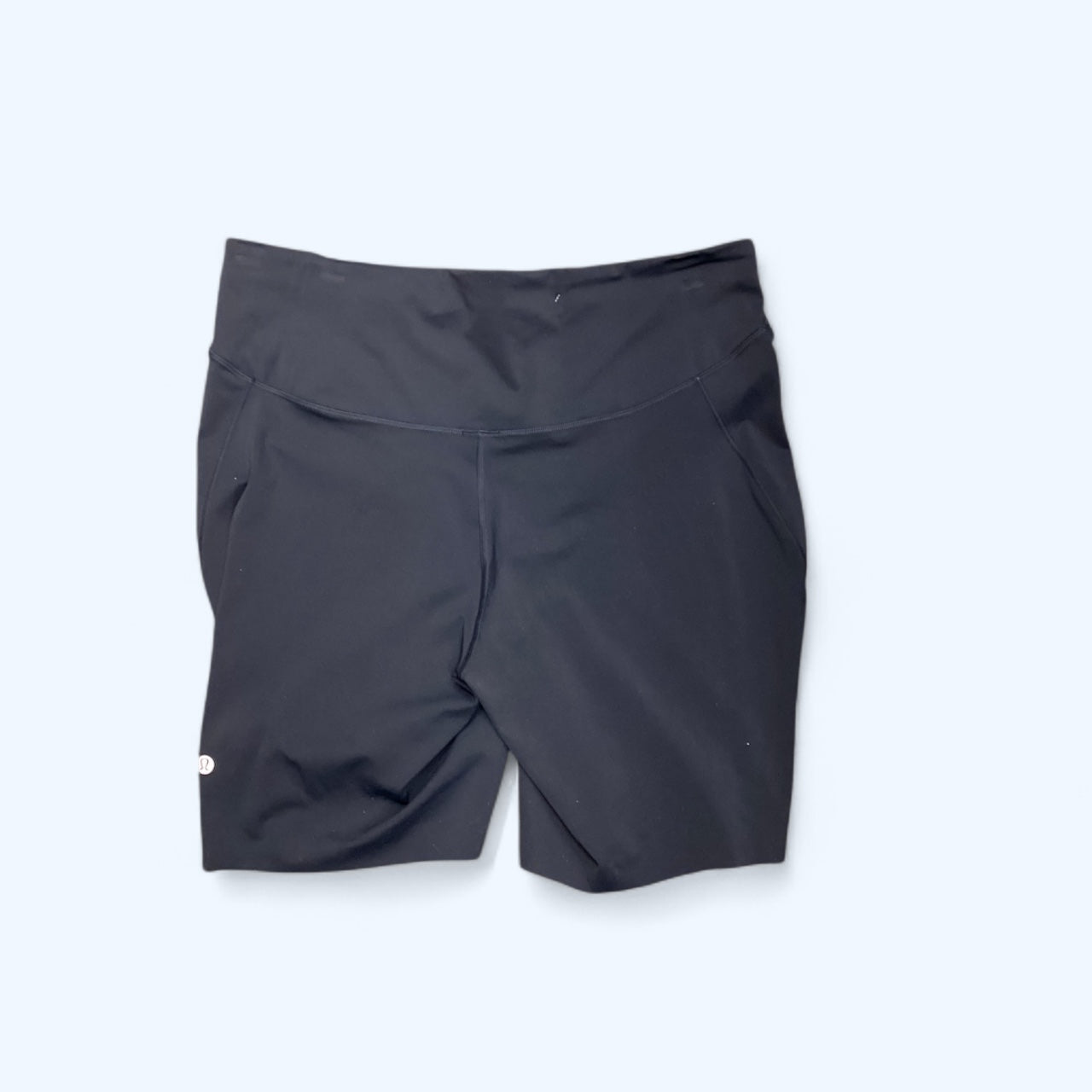 Athletic Shorts By Lululemon In Navy, Size: 16