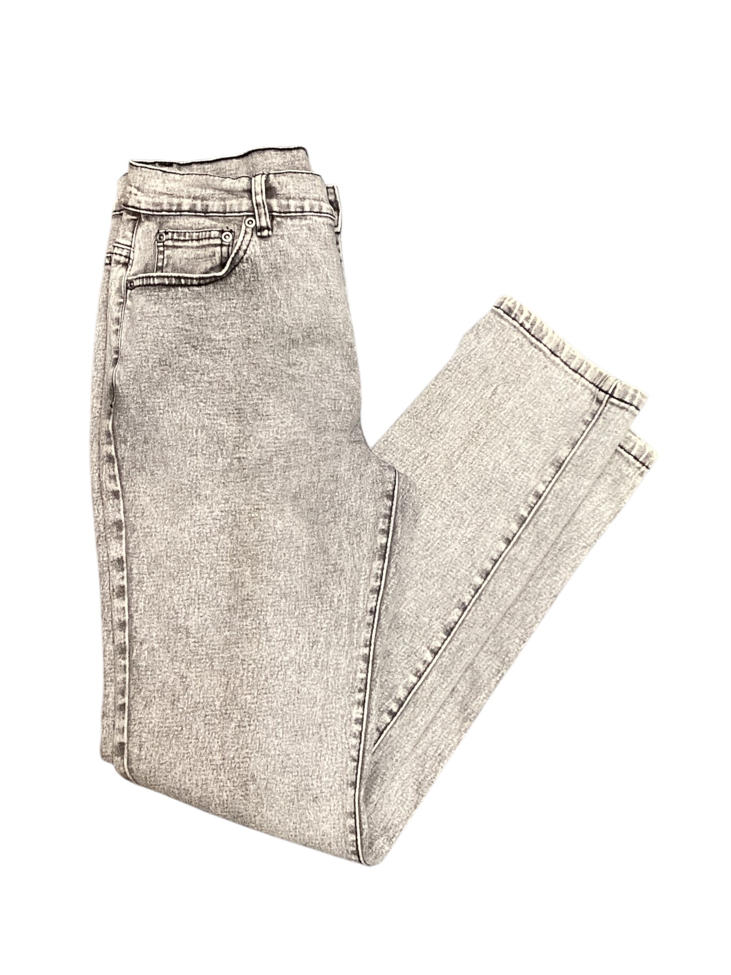 Jeans Straight By Diane Gilman In Grey, Size: 4