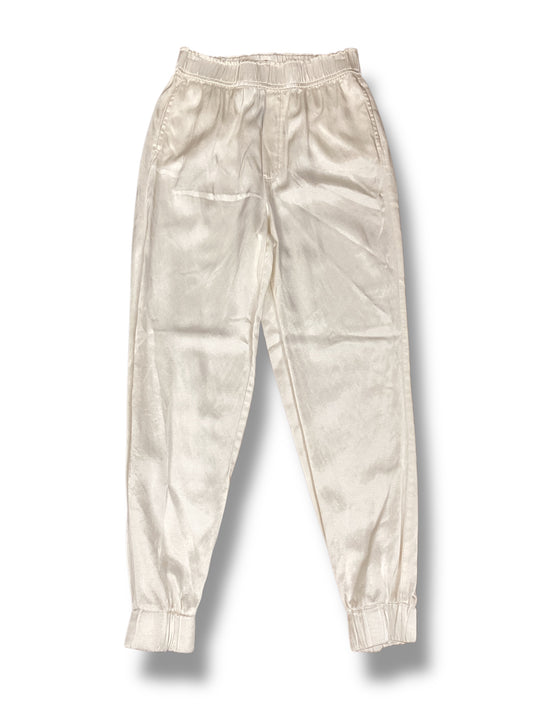 Pants Joggers By Zara In Cream, Size: Xs