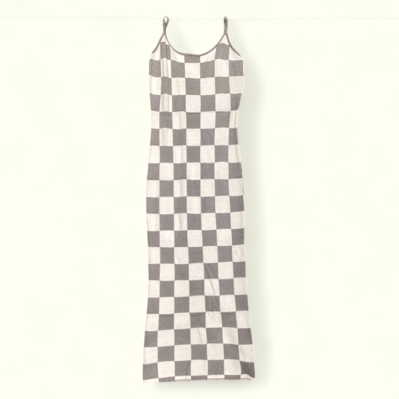 Dress Casual Maxi By Clothes Mentor In Checkered Pattern, Size: S