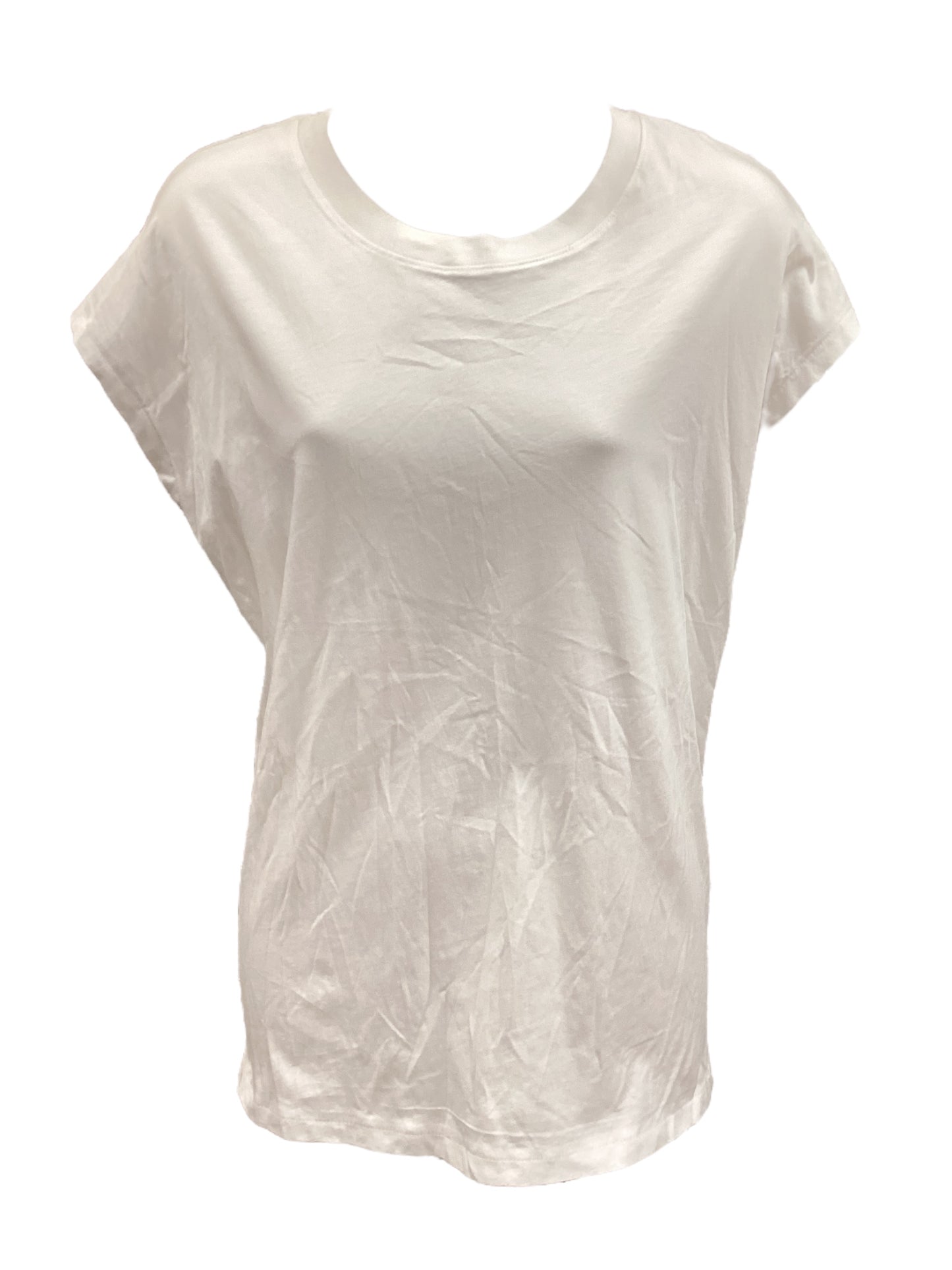 Top Short Sleeve Basic By H&m In White, Size: M