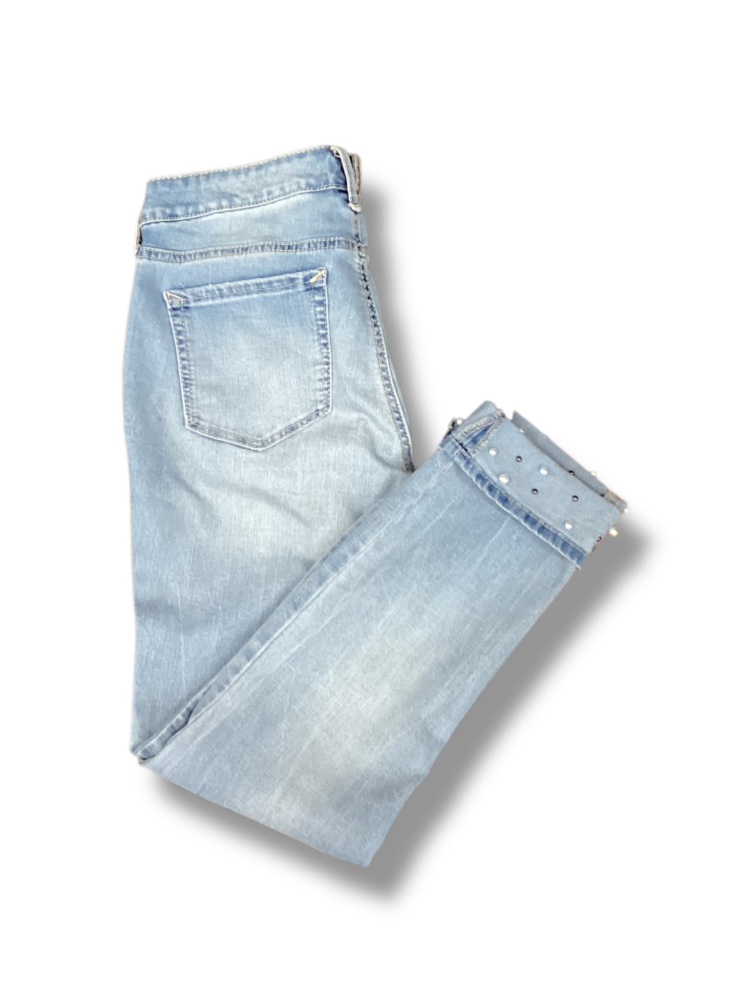 Jeans Skinny By Jessica Simpson In Blue Denim, Size: 28