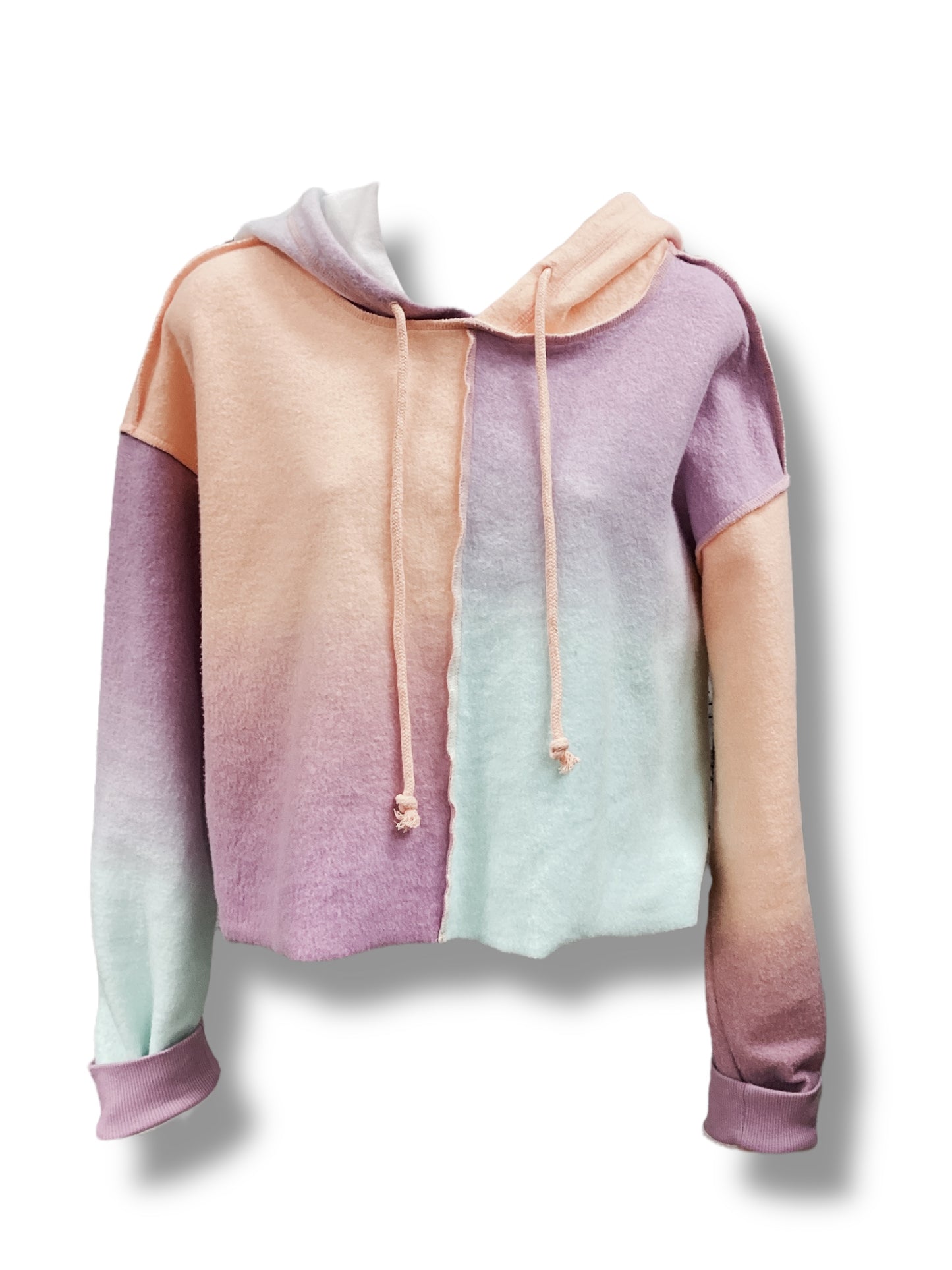 Sweatshirt Hoodie By Wild Fable In Multi-colored, Size: L