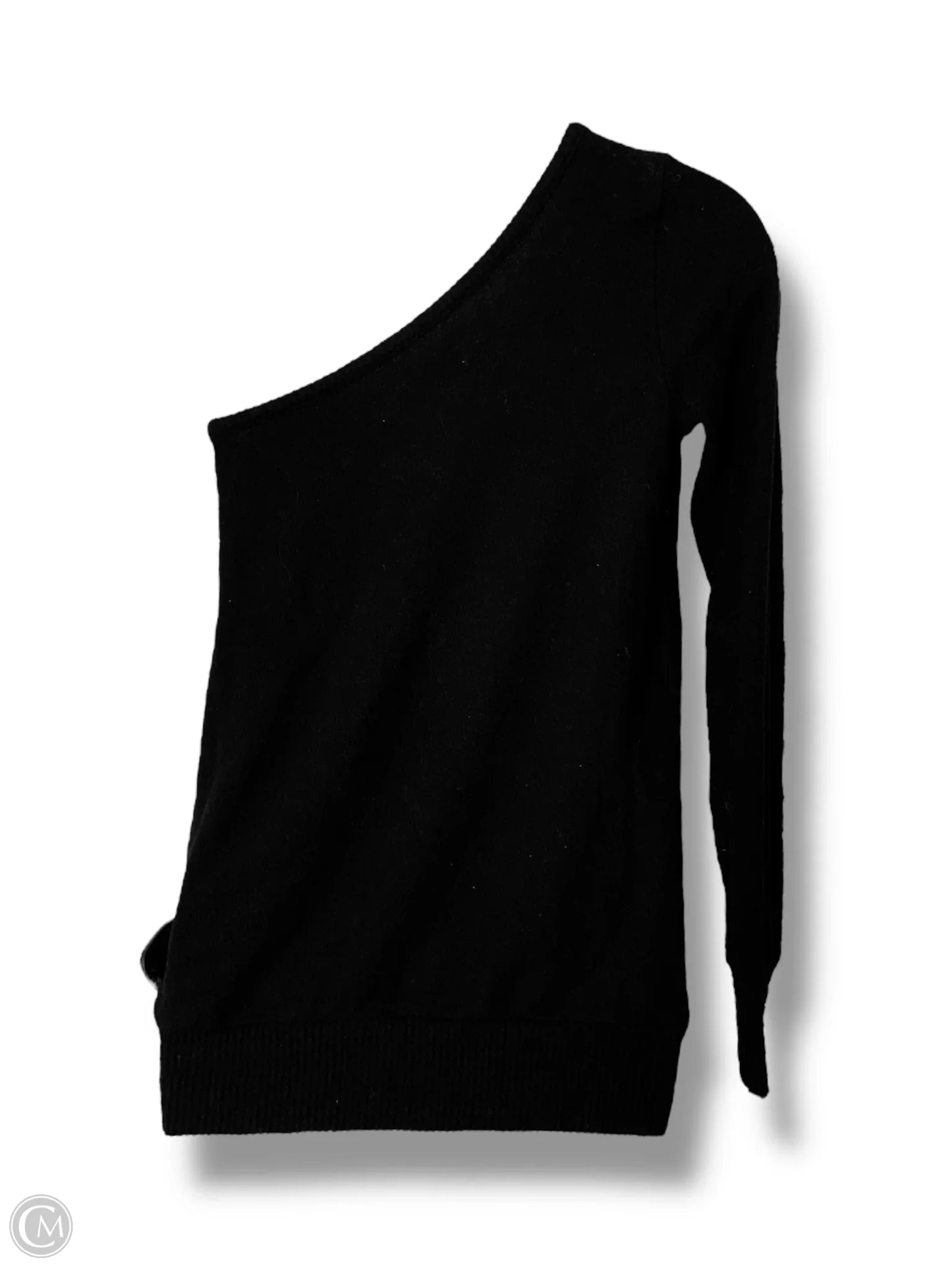 Top Long Sleeve By Abercrombie And Fitch In Black, Size: S