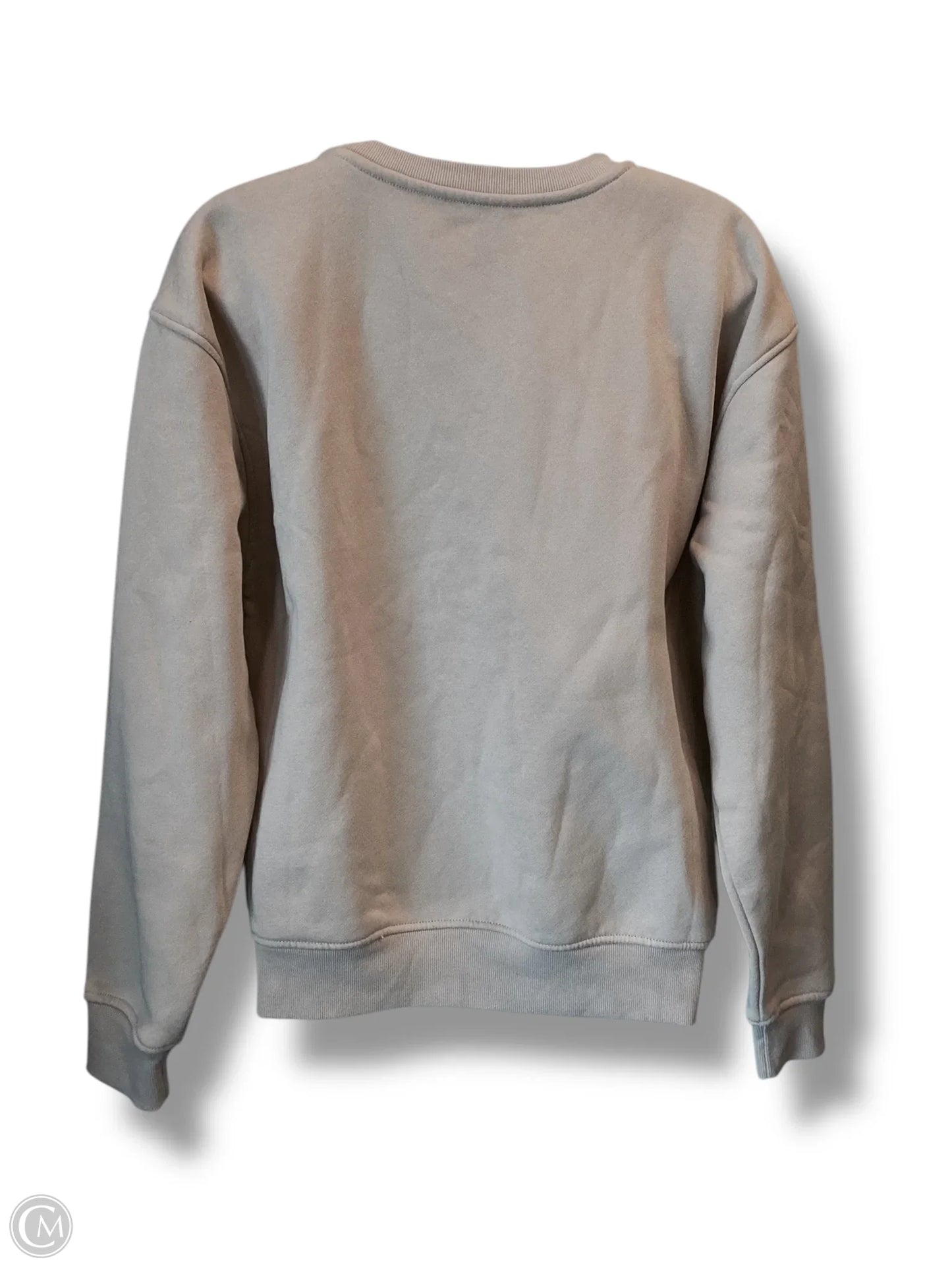 Sweatshirt Crewneck By Clothes Mentor In Beige, Size: S