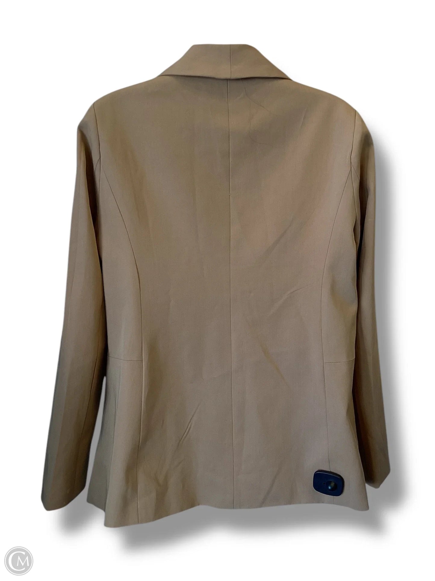 Blazer By Clothes Mentor In Tan, Size: M