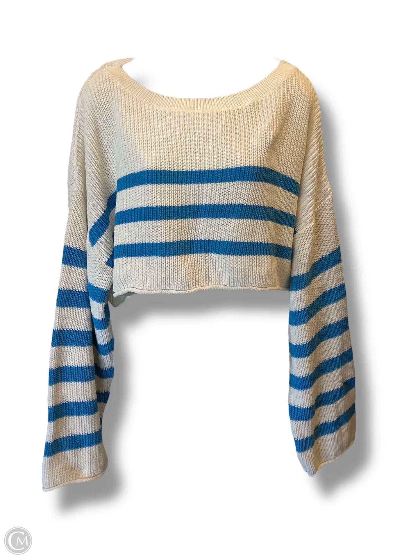 Sweater By Zara In Striped Pattern, Size: M