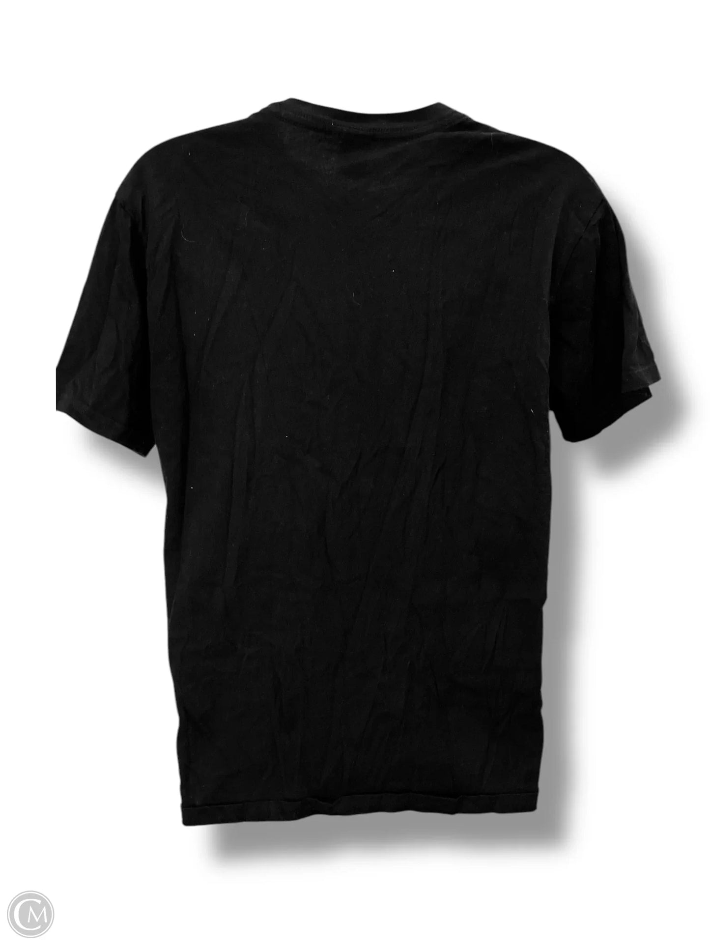 Top Short Sleeve Basic By Clothes Mentor In Black, Size: M