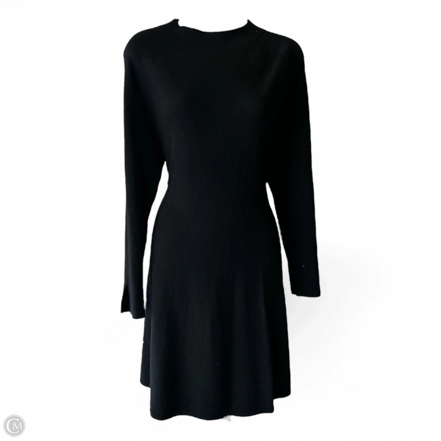 Dress Sweater By Loft In Black, Size: S