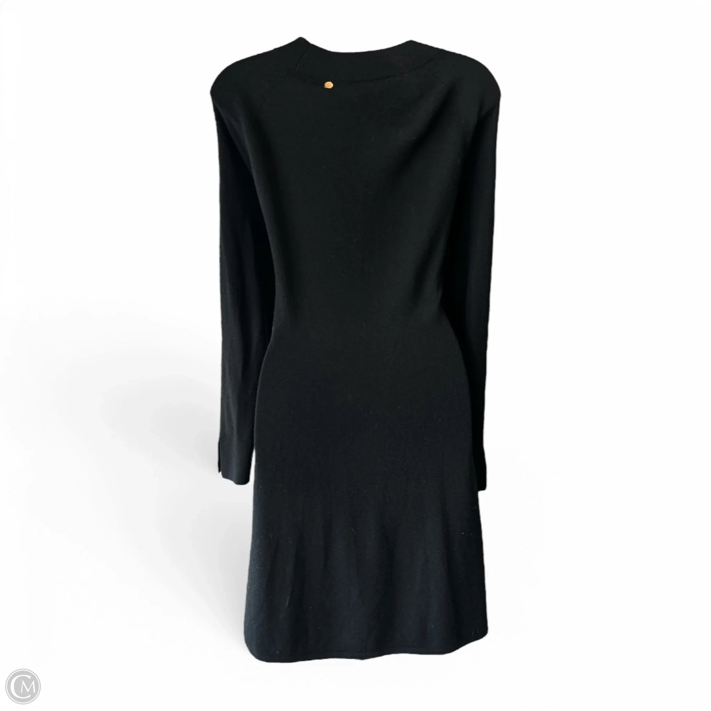 Dress Sweater By Loft In Black, Size: S