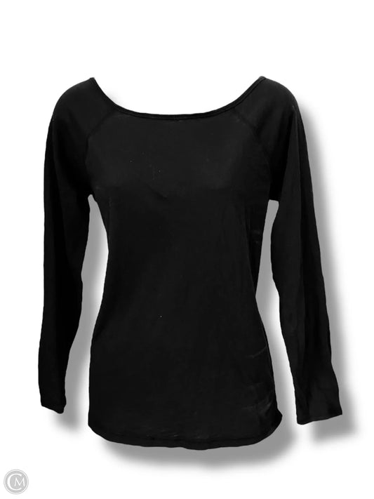 Top Long Sleeve Basic By Lou And Grey In Black, Size: S