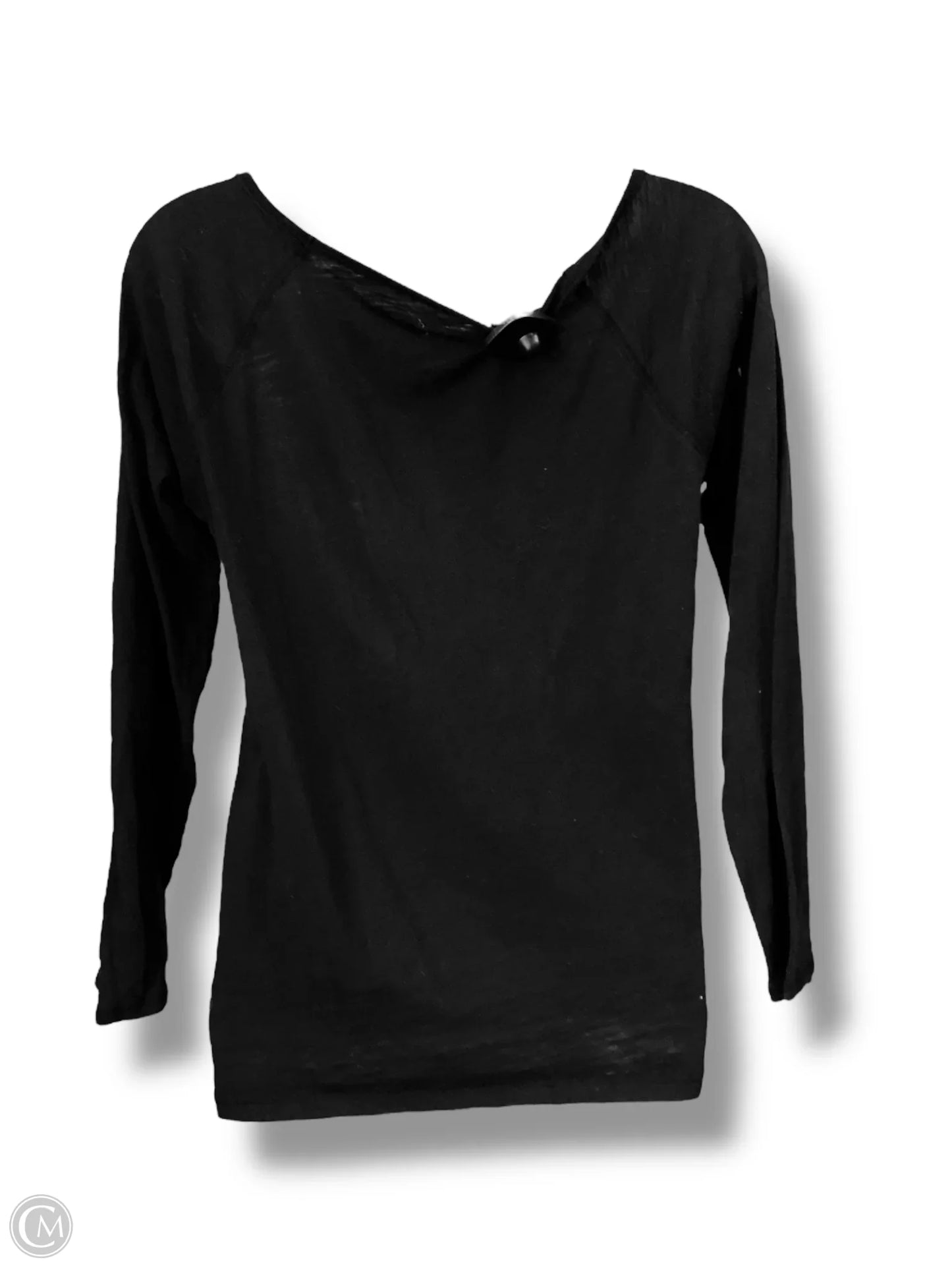 Top Long Sleeve Basic By Lou And Grey In Black, Size: S