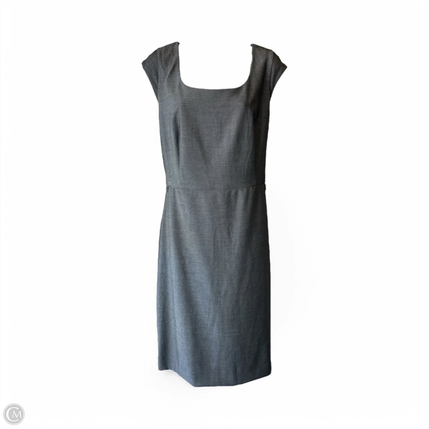 Dress Work By Ann Taylor In Grey, Size: 12