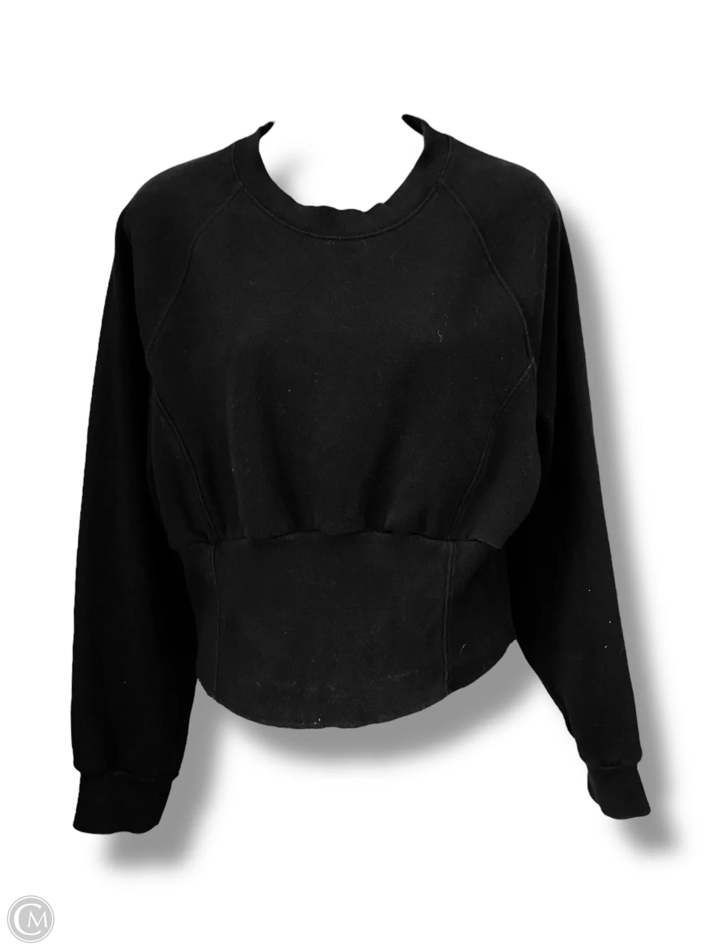 Top Long Sleeve By Victorias Secret In Black, Size: Xl