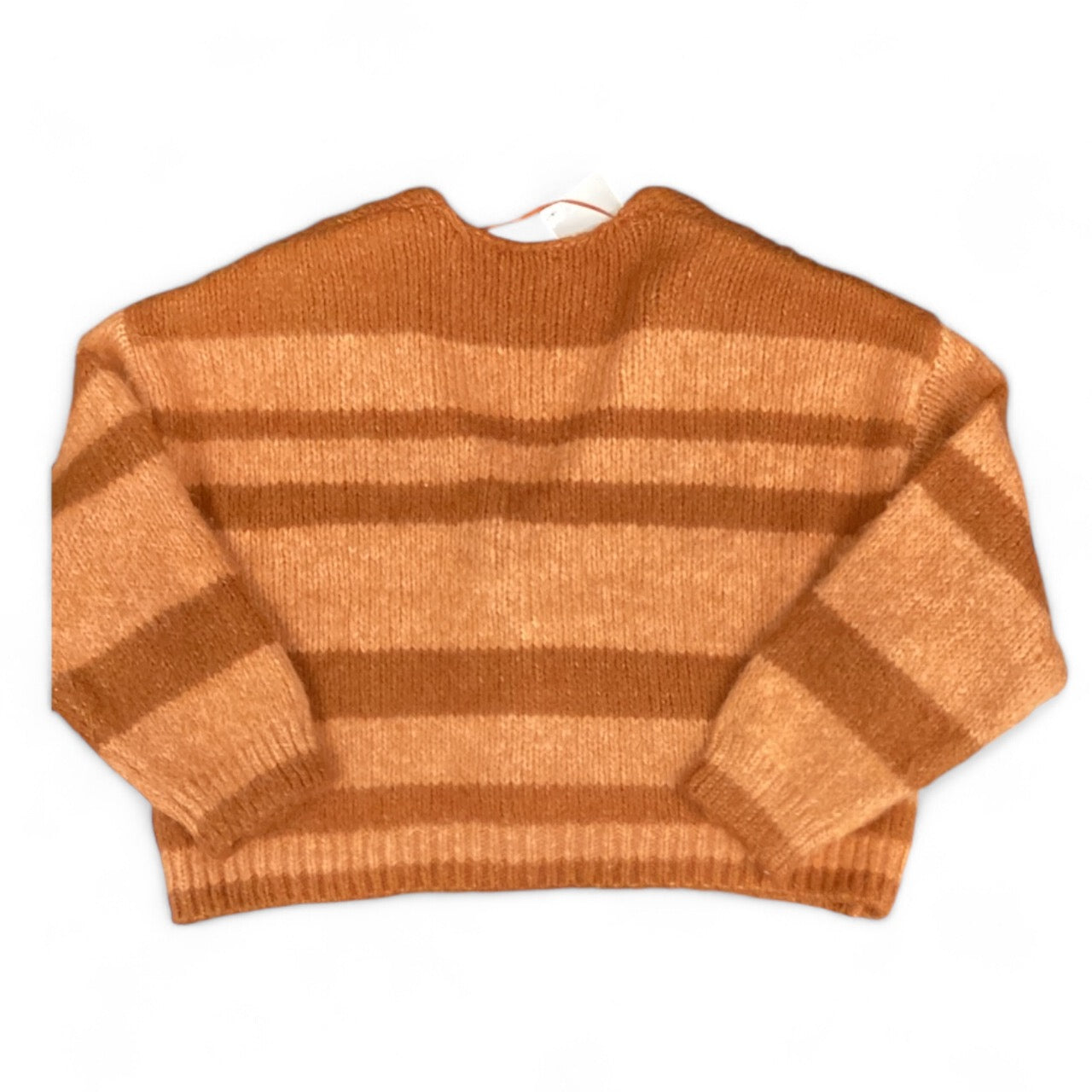 Sweater Cardigan By Mng In Orange, Size: M