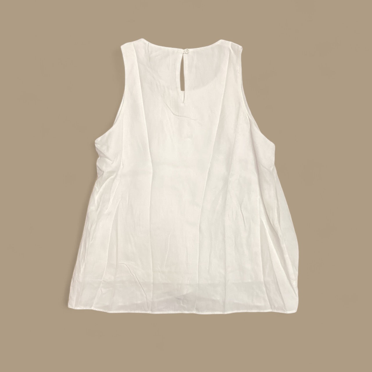 Tank Top By Banana Republic In White, Size: Xs