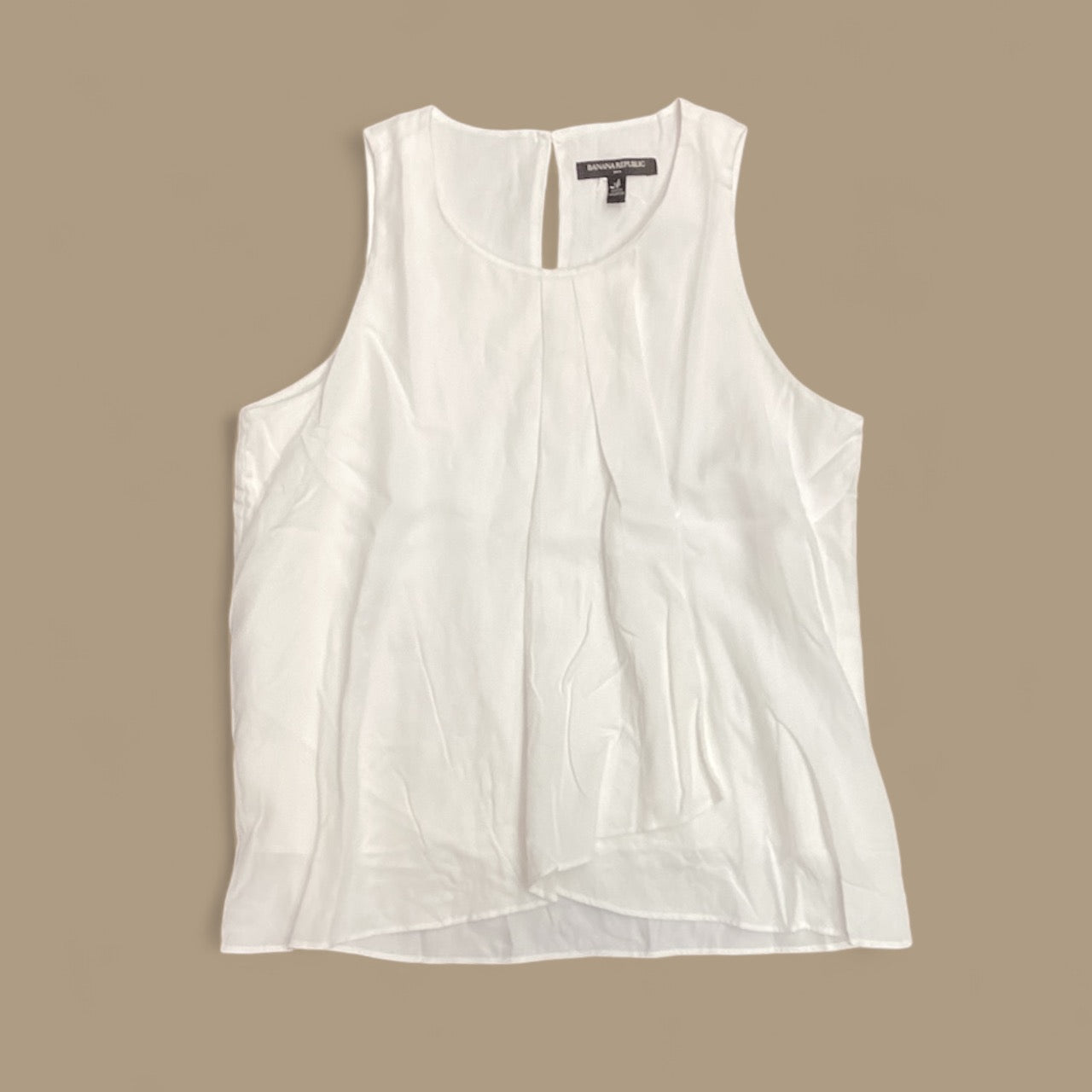 Tank Top By Banana Republic In White, Size: Xs