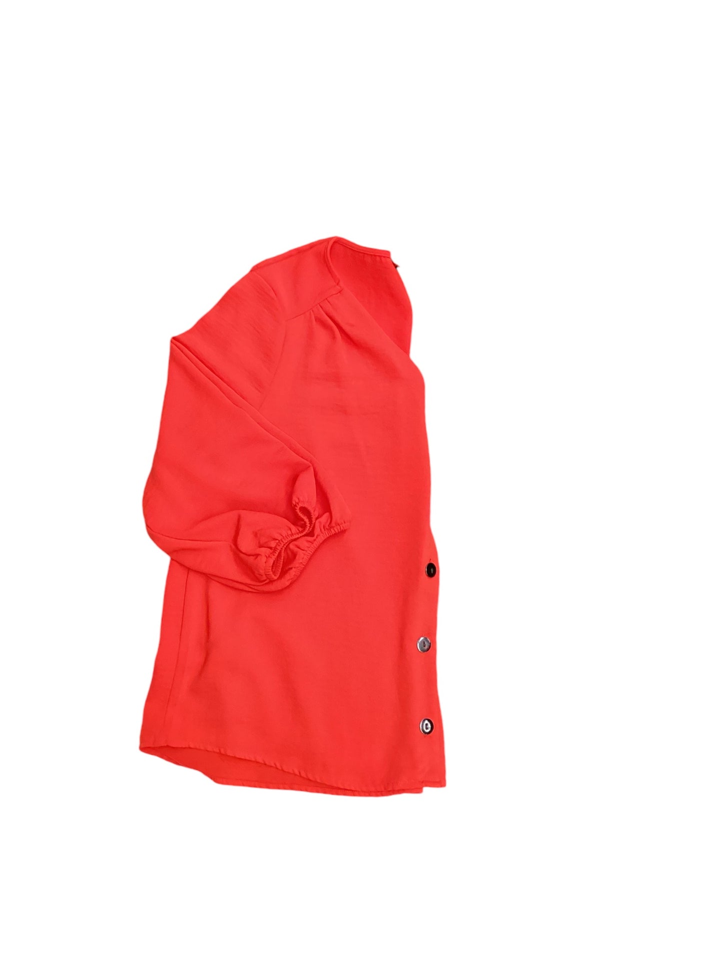 Top Long Sleeve By W5 In Red, Size: M