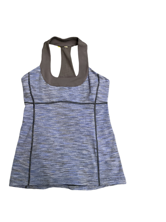 Athletic Tank Top By Lululemon In Blue, Size: 8