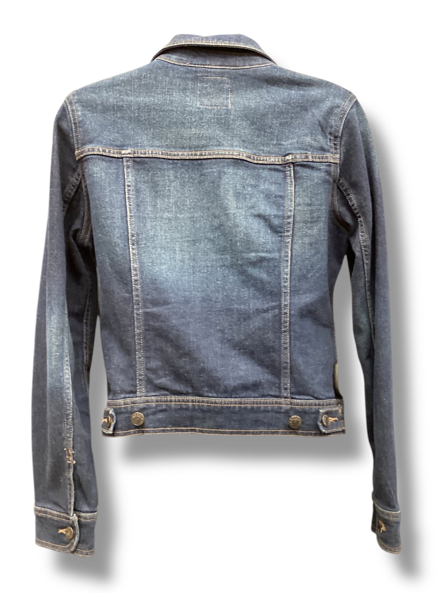 Jacket Denim By Old Navy In Navy, Size: Sp