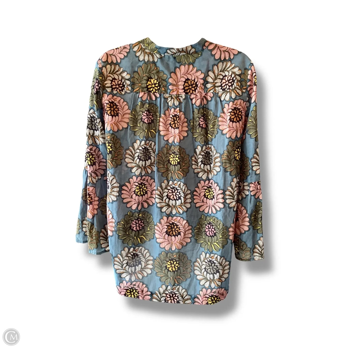 Top Long Sleeve By Loft In Floral Print, Size: Xs