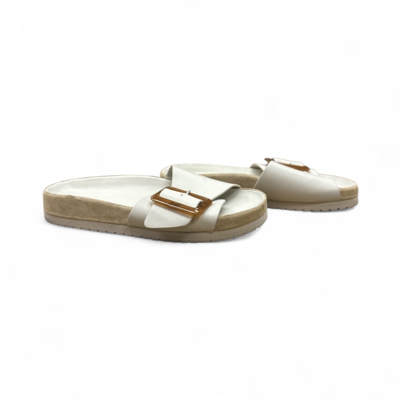 Sandals Flats By Vince In Beige, Size: 9