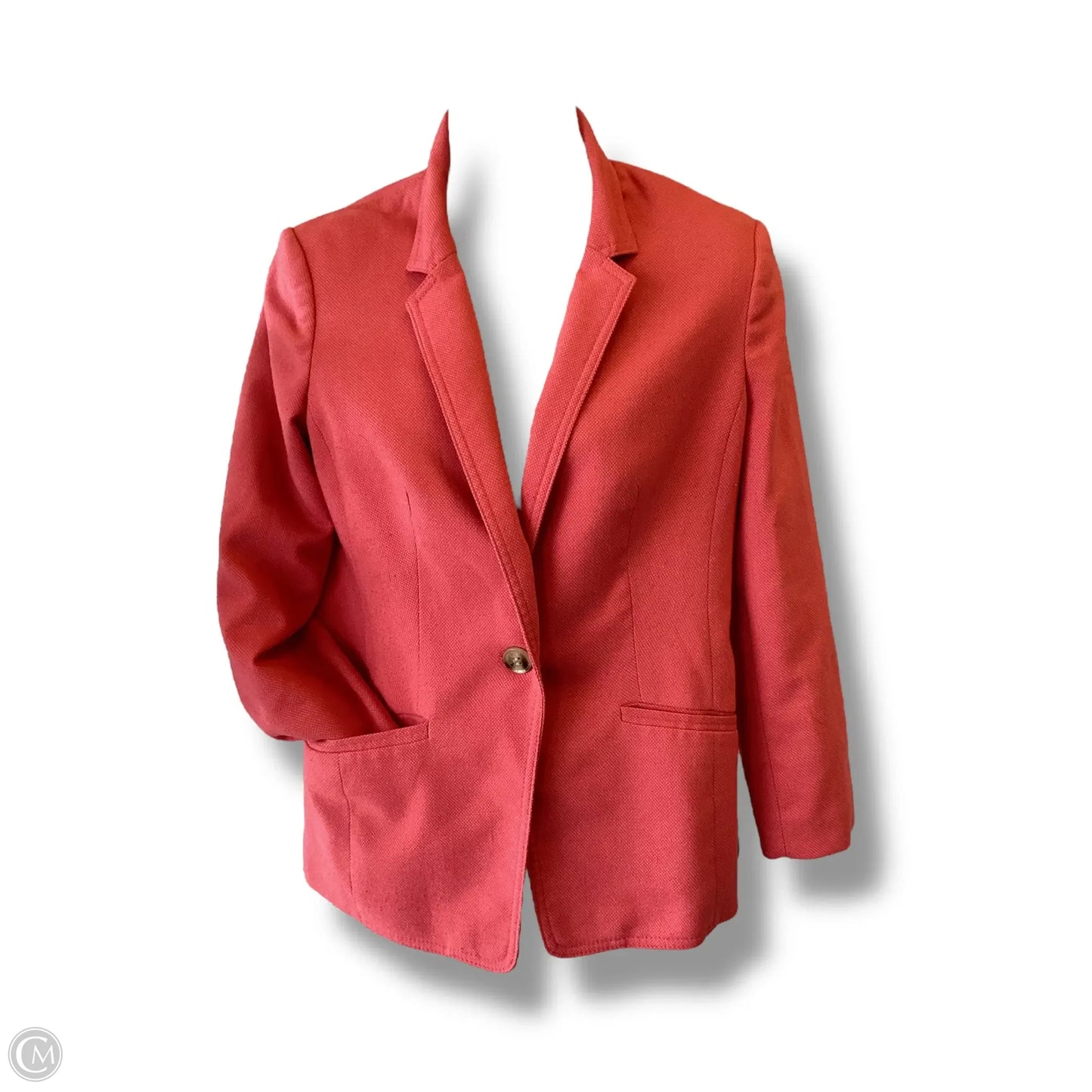 Blazer By Clothes Mentor In Pink, Size: S