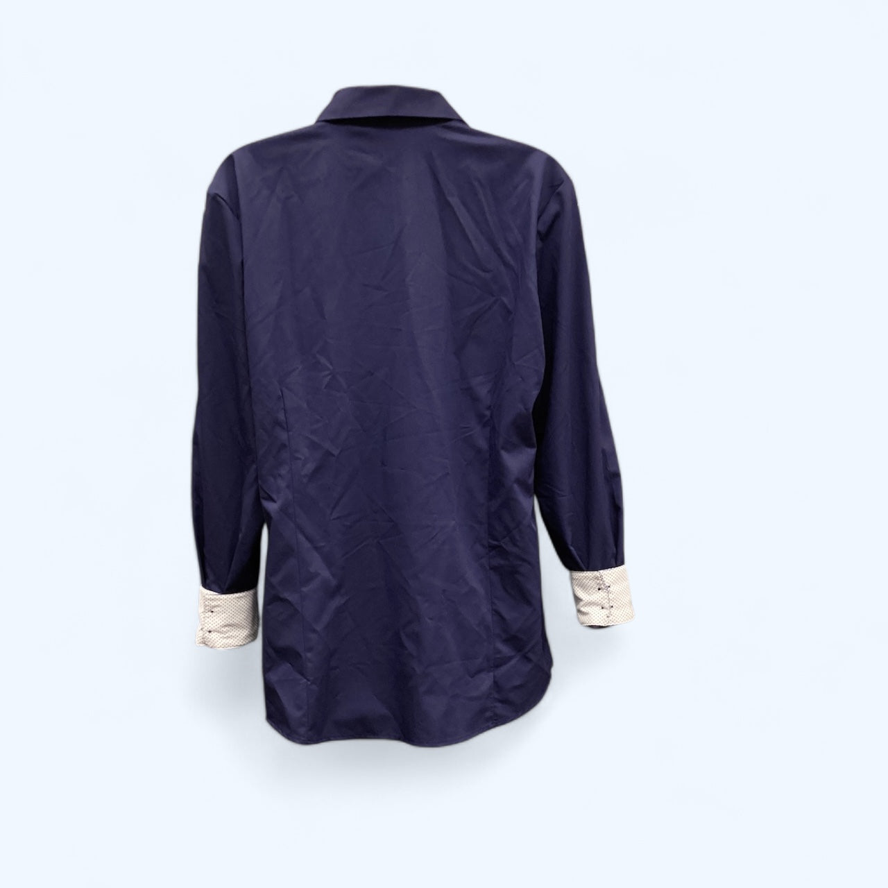 Top Long Sleeve By Clothes Mentor In Navy, Size: L