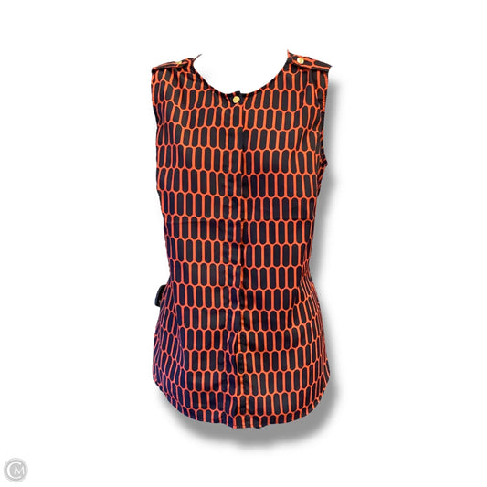 Tank Top By Michael By Michael Kors In Blue & Orange, Size: 4