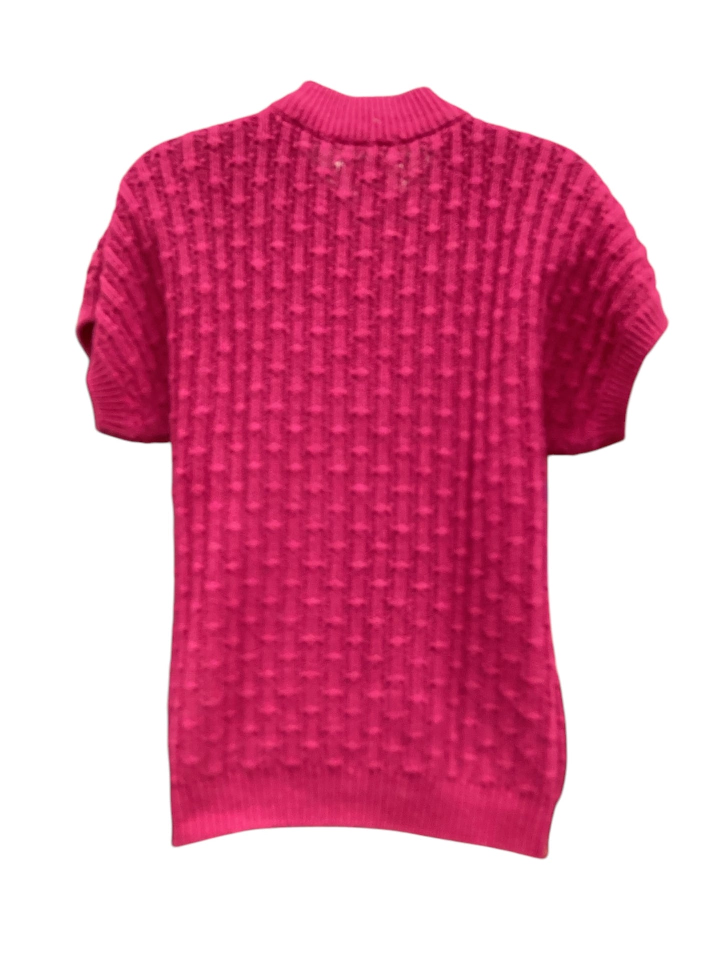 Top Short Sleeve By Clothes Mentor In Pink, Size: M