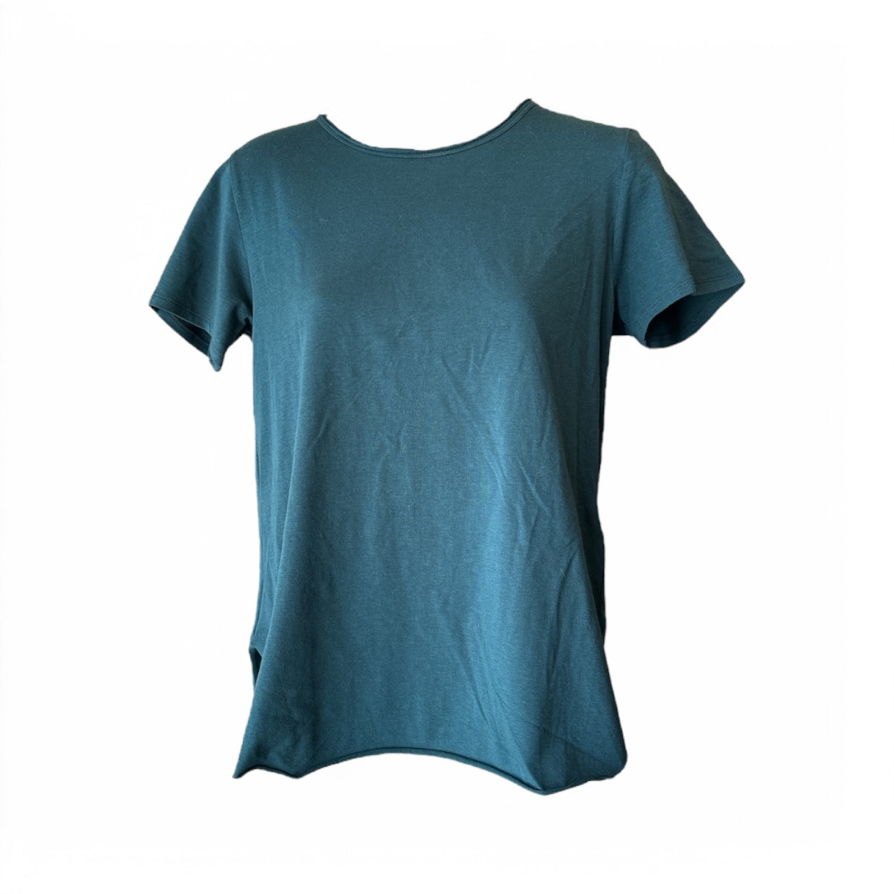 Top Ss Basic By Clothes Mentor In Aqua, Size:S