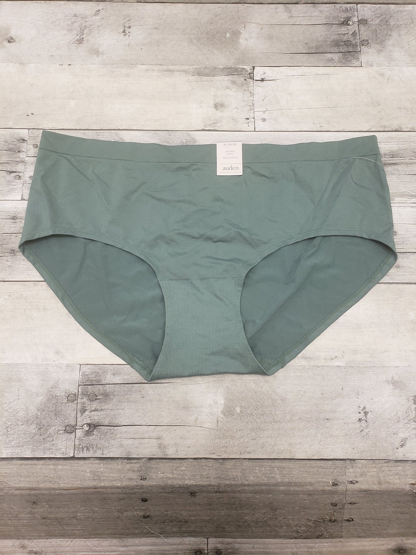 Women's Seamless Hipster Underwear - Auden™ Green 4x : Target
