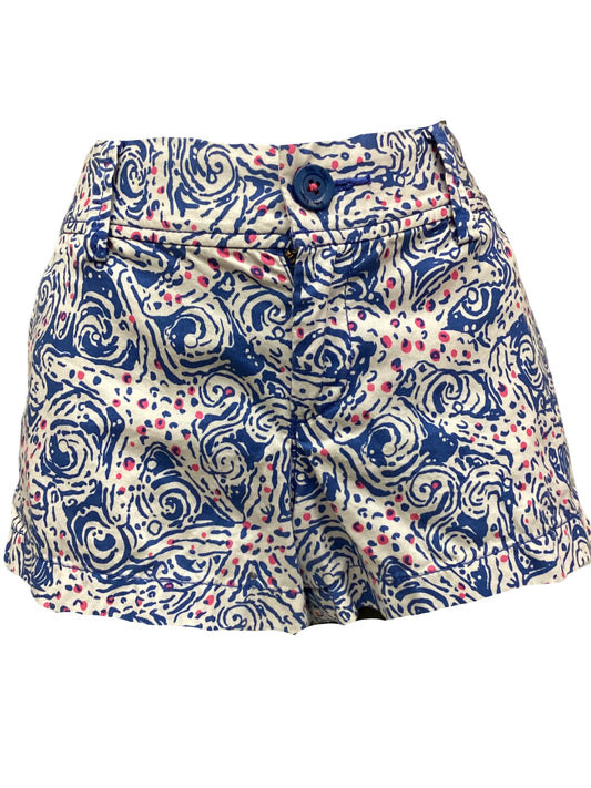 Lilly Pulitzer Blue, White, and Pink Shorts