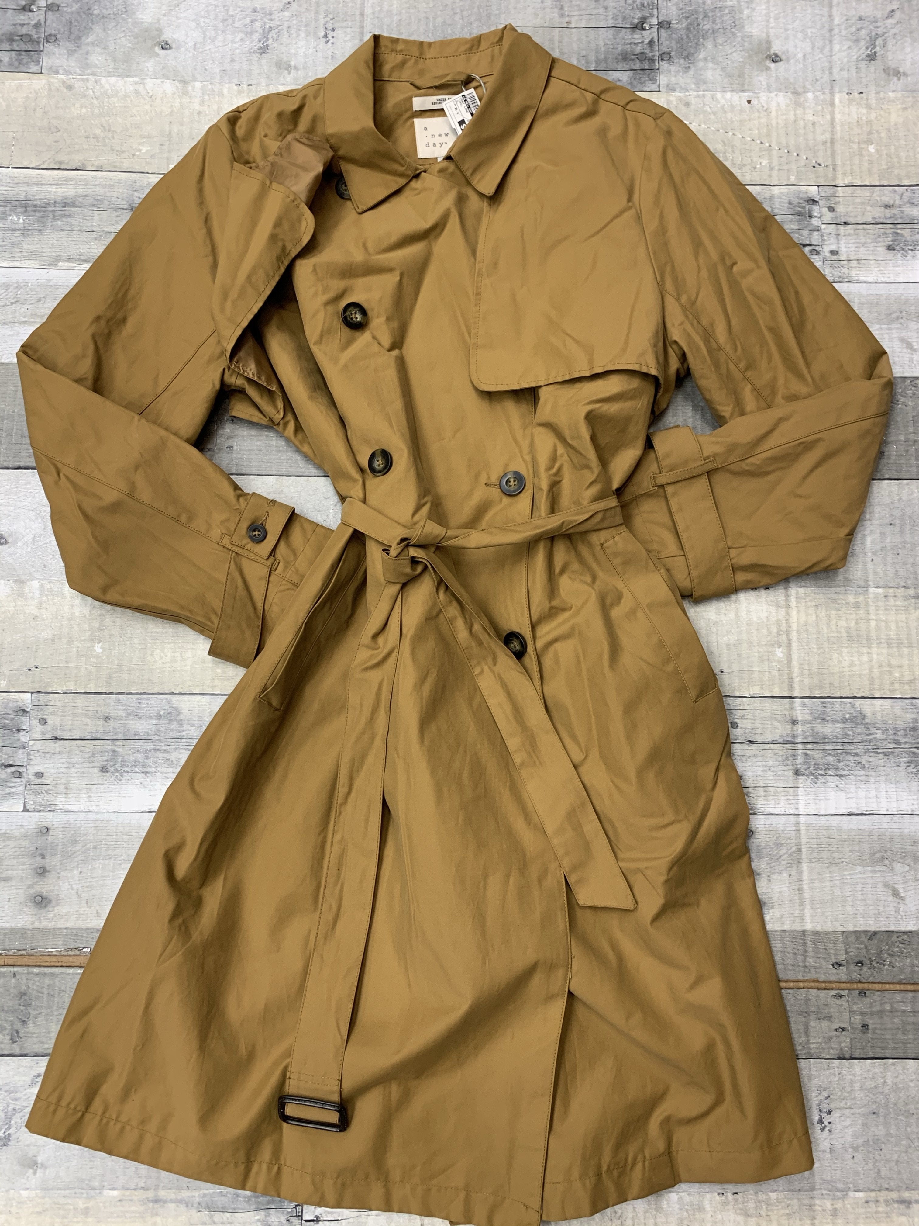 A New Day Coat Long Camel Size XL