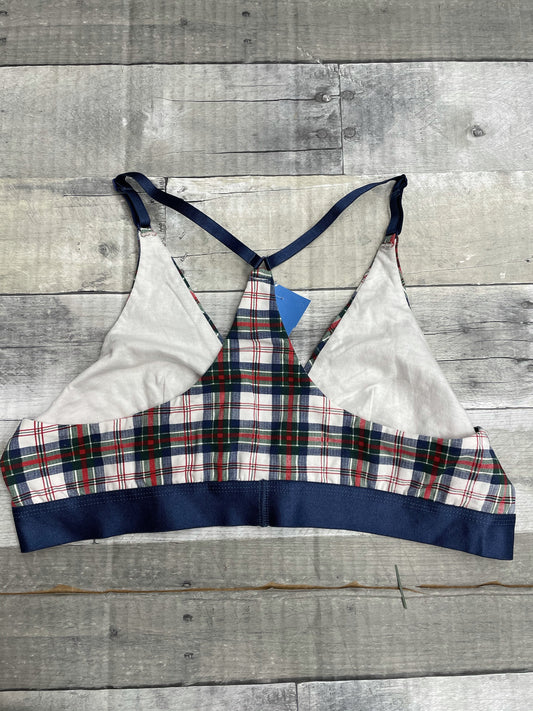 Free Press Bra plaid XL New